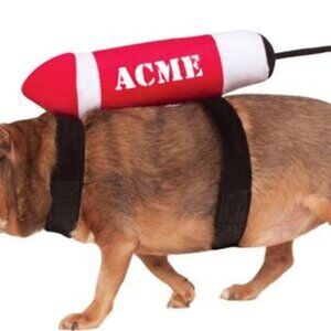 Pet Costume Lit Dynamite Stick